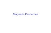 Magnetic Properties - NPTEL - Magnetic Properties.pdf · Ferro and ferrimagnetic materials turn paramagnetic above ... Noble prize for Physics in 1972 . ... Recently a number of ceramic