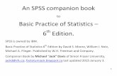 An SPSS companion book - SFU.cajackd/SPSS/SPSS_19_Stat203_Guide.pdf · 1 An SPSS companion book to Basic Practice of Statistics – 6th Edition. SPSS is owned by IBM. Basic Practice