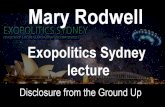Mary Rodwell - Disclosure from the Ground Up, Mega-Lecture at Exopolitics Sydney