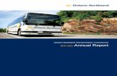 Ontario Northland Transportation Commission 2010-2011 ...ontarionorthland.ca/sites/default/files/corporate-document-files/... · Services such as wireless internet access on both