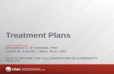 Treatment Plans - CTACNYctacny.org/sites/default/files/trainings-pdf/Treatment Plans... · treatment plans briannon c. o’connor, phd david w. eckert, lmhc, ncc, crc ccsi’s center