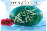 You Too Can Create STUNNING - Pumpkin Glowpumpkinglow.com/PDF/StunningWatermelonsCH1.pdf · You Too Can Create STUNNING Watermelon Carvings. 4 Stunning Watermelons. ... Another major