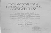 CONCORDIA THEOLOGICAL MONTHLY -  · PDF fileCONCORDIA THEOLOGICAL MONTHLY ... KTAV continues its reissue of out-of-print ... theology" the theology of John Oman and