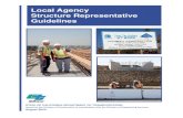 Local Agency Structure Representative Guidelines … Agency Structure Representative Guidelines. STATE OF CALIFORNIA DEPARTMENT OF TRANSPORTATION Issued by the Division of Construction