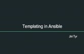 Templating in ansible