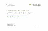 Community-Based Care Resident and Community ... Care Resident and Community Characteristics Report ... (CBC) setting that provides residential, personal care, and ... were thinking