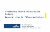 Cooperative Vehicle-Infrastructure Systems - Welcome · PDF file · 2013-08-14Cooperative Vehicle-Infrastructure Systems European vision for V2I communications. ... CURB v6 CURB common