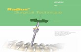 Spine Radius Surgical Technique - Select your location … surgical technique sets forth detailed, recommended procedures for using the Radius ® Precision System implants and instruments.