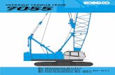 HYDRAULIC CRAWLER CRANE - Tiong · PDF fileSPECIFICATIONS 3 Model:Hino diesel engine J08E-TM Type:Water-cooled, direct fuel injection, with turbocharger Compiles with NRMM (Europe)