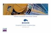 Generic Composite Steel Beam Details - Bison Precast Steel Beam Design ... Significant tonnage savings when compared to non-composite solution • Additional tonnage saved with the