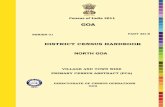 GOA - Census of India Website : Office of the Registrar ... · PDF filecensus of india 2011 . goa . series-31 part xii - b. district census handbook . north goa . village and town