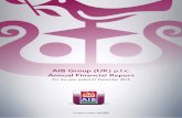 AIB Group (UK) p.l.c. Annual Financial Report · PDF fileAnnual Financial Report ... October 2015, its lowest rate since May 2008. ... from a stronger sterling, as well as slower growth