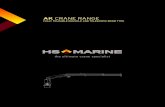 AK CRANE RANGE - HS. · PDF fileAK . CRANE RANGE. 2. 3 AK . CRANE RANGE AK 7. AK 13 AK 20. AK 30 AK 34. AK 25 AK 10. AK 16. AK. SERIES. ... Power packs for deck installation or for