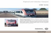 Regional and Suburban Transport - transitio.se family.pdfRegional and Suburban Transport ... The ITINO product family comprises low-floor ... The carbody sits on bogies fitted with