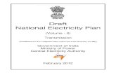 Draft National Electricity Plan - india · PDF file[In fulfilment of CEA’s obligation under section 3(4) of the Electricity Act 2003] Government of India Ministry of Power Central