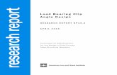 research report - cfsei. · PDF fileLoad Bearing Clip Angle Design RESEARCH REPORT RP15- 2 APRIL 20 15 ... The objective of this project was to investigate the behavior of load-bearing