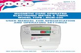 MAGNETIC CARD OPERATED ELECTRONIC METER & TIMER MODEL …rdlmeters.com.gridhosted.co.uk/images/datasheets/RDL MCM-030 Ma… · magnetic card operated electronic meter & timer model