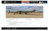 2009 Pilatus PC-12/47E “NG” - Dallas Jet | Home - Model: PT6A-67P Serial Number: PCE-RY0092 Time Since New: 1,488.3 Hours Engine Cycles: 1,137 Cycles Propeller – Hartzell 4-Bladed