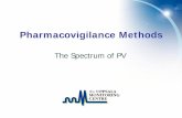 Pharmacovigilance Methods - media.medfarm.uu.semedia.medfarm.uu.se/play/attachmentfile/video/3533/Handouts.pdf · Pharmacovigilance Methods The Spectrum of PV . Geraldine Hill, Uppsala