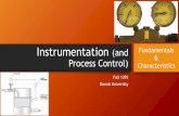Instrumentation (and Process Control) Characteristicsee.bonabu.ac.ir/uploads/31/CMS/user/file/103/Instrumentation/...Instrumentation (and Process Control) Fall 1393 ... Sensor, Transducer,
