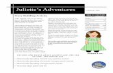 PATCHWORK DESIGNS, INC Juliette’s Adventures Building Activity Juliette’s Adventures COPYRIGHT 2009 PATCHWORK DESIGNS, INC Juliette’s Story 2-3 Recipes 4 Games/puzzle 5-6 Crafts