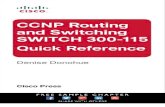 Routing and Quick Reference - pearsoncmg.comptgmedia.pearsoncmg.com/images/9780133929492/samplepages/... · Denise Donohue, CCIE No. 9566 Cisco Press 800 East 96th Street Indianapolis,