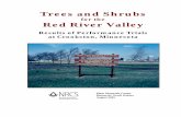 Trees in the Red River Valley - USDA · PDF fileIndependence Avenue, SW, ... opportunity provider and employer.” 1 Trees and Shrubs for the Red River Valley ... had a significant