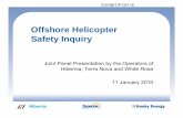 Offshore Helicopter Safety  · PDF fileGravity Base Structure Offshore Loading System Topsides ... Topsides Hull Turret ... under the Delegated Statutory Inspection Program