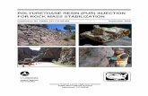 PUR Injection for Rock Mass Stabilization - …... INJECTION FOR ROCK MASS STABILIZATION ... and at a dry-stack stone masonry retaining wall supporting ... Distribution Statement