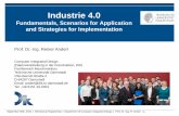 Industrie 4 - · PDF fileIndustrie 4.0 Components Web X.Y 2020 ... Industrie 4.0 means the 4th industrial revolution and aims at new value chains ... unambigous assignment to components