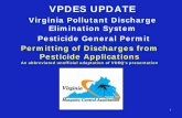 Virginia Pollutant Discharge Elimination System … Presentations/2 DEQ... · Virginia Pollutant Discharge Elimination System. ... o Pest surveillance ... EPA definition changes Expand