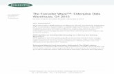 The Forrester Wave™: Enterprise Data - SAPfm.sap.com/data/UPLOAD/files/Forrester Report asset.pdf · parAccel, pivotal, sAp, and teradata. We also interviewed two reference customers