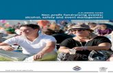 A PLANNING GUIDE Non-profit fundraising events: · PDF fileA PLANNING GUIDE Non-profit fundraising events: alcohol, safety and event management A joint initiative of the Office of