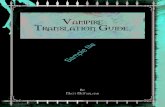 VaMpire translation Guide - DriveThruRPG.comwatermark.drivethrurpg.com/pdf_previews/86202-sample.pdf · 4 vampire translation guide 5 5 Vampire: The Masquerade was first released