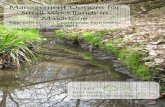 Management Options for Small Woodlands in Maidstone · PDF fileTennyson’s Brook in Cuckoo Wood ... Contents 1. EXECUTIVE SUMMARY ... Management Options for Small Woodlands in Maidstone