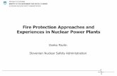 Fire Protection Approaches and Experiences in Nuclear · PDF file · 2015-06-05Fire Protection Approaches and Experiences in Nuclear Power Plants ... (administrative buildings, fire