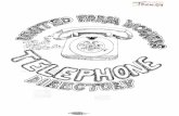 1976 UFW Telephone Directory - UCSD Libraries · PDF fileTELEPHONE DIRECTORY Personnel listed are based at the National Headquarters unless otherwise noted. Address and phone number