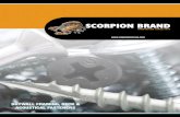 DRYWALL FRAMING, DECK & ACOUSTICAL FASTENERS · PDF fileDRYWALL FRAMING, DECK & ACOUSTICAL FASTENERS . 2 Brand INNOVA TION AND PERFORMANCE Scorpion Categories Page 3 About Scorpion