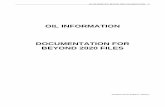 OIL INFORMATION DOCUMENTATION FOR BEYOND 2020 …wds.iea.org/wds/pdf/documentation for Oil Information (2011 early... · OIL INFORMATION DOCUMENTATION FOR BEYOND 2020 FILES . OIL
