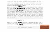 Web viewMars is amazing. It is said that of all the planets of the solar system, Mars is most like Earth, but smaller. ... Mars is called the red planet,