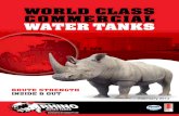 WORLD CLASS COMMERCIAL WATER TANKS ...albatrosglobal.com/wp-content/uploads/2016/pdf/Rhinex...RHINO WATER TANKS COMMERCIAL PRODUCT CATALOGUE 9 10 Commercial Fire Tanks Cadbury India