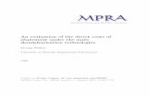 Munich Personal RePEc Archive - uni- · PDF fileMunich Personal RePEc Archive An evaluation of the direct costs of abatement under the main desulphurisation technologies ... commercially