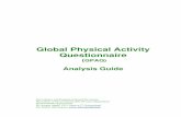 GPAQ Analysis Guide - who.int Analysis Guide 2 1 Overview Introduction The Global Physical Activity Questionnaire was developed by WHO for physical activity surveillance in countries.