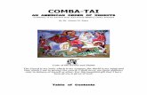 COMBA-TAI - BLAC · PDF fileCOMBA-TAI, AN AMERICAN ORDER OF KNIGHTS “Comba-tai, An American Order of Knights,” is an essay on the origins and evolution of the martial art of Comba-tai