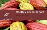 Monthly Cocoa Report - INTL FCStone · PDF fileMonthly Cocoa Report November 2016 Translated from its original source in Portuguese. FUTURES MARKET. Historical cocoa prices in NY ...