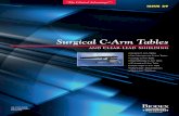 Surgical C-Arm Tables - Brown's Medical · PDF fileISO 9001:2008 BIODEX ISO 13485:2003 C ERT IF D •Surgical C-Arm Tables •Pain Management C-Arm Tables •Urology C-Arm Table •Brachytherapy
