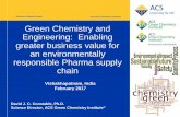 Vishakhapatnam, India February 2017 - Industrial Green ... Conference...is in galvanizing steel for corrosion resistance • Estimated 5-50 years Zinc left if consumption continues