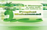 En a message_to_who_does_not_believe_in_prophet_muhammad_peace_be_upon_him