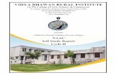 (A PG College of Arts, Science & Commerce) SSR Cycle-II...NAAC SSR (Page 7 of 349) Vidya Bhawan Rural Institute Jan, 2014 background. The courses include Rubber Technology, I.T. and