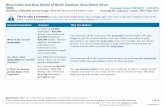 BlueCrossandBlueShieldofNorthCarolina:BlueSelectSilver …BlueSelectSilver 5000 CoveragePeriod: 01/01/2016- 12/31/2016 ... Deductibles $5,000 Coinsurance $0 Copays $40 Limitsorexclusions